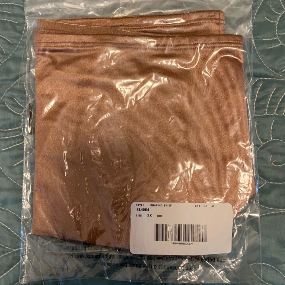 Ruby Ribbon 2X shaping brief-Caramel